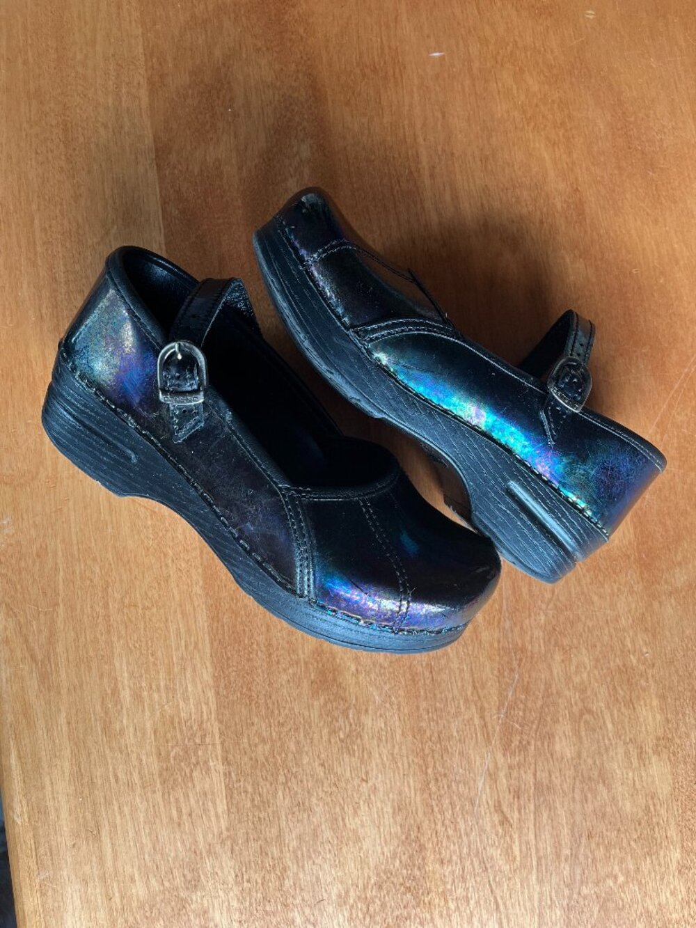 Dansko - Mary Janes - Size 37 - Petrol Patent